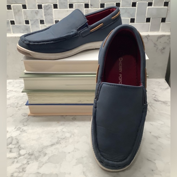 Dress shoes navy - Picture 1 of 3